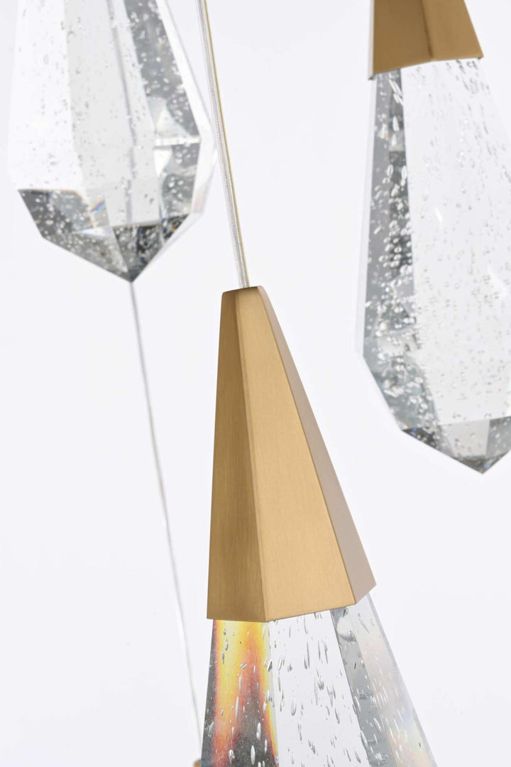 Amora Crystal Chandelier by Elegant - view 29