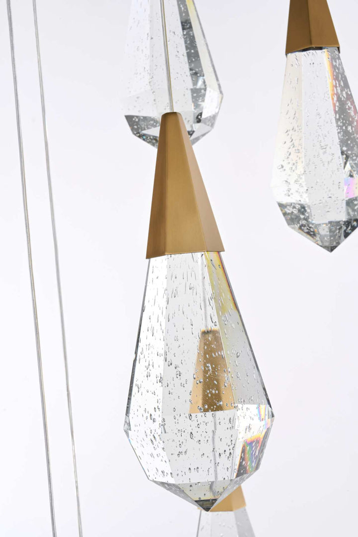 Amora Crystal Chandelier by Elegant - view 30