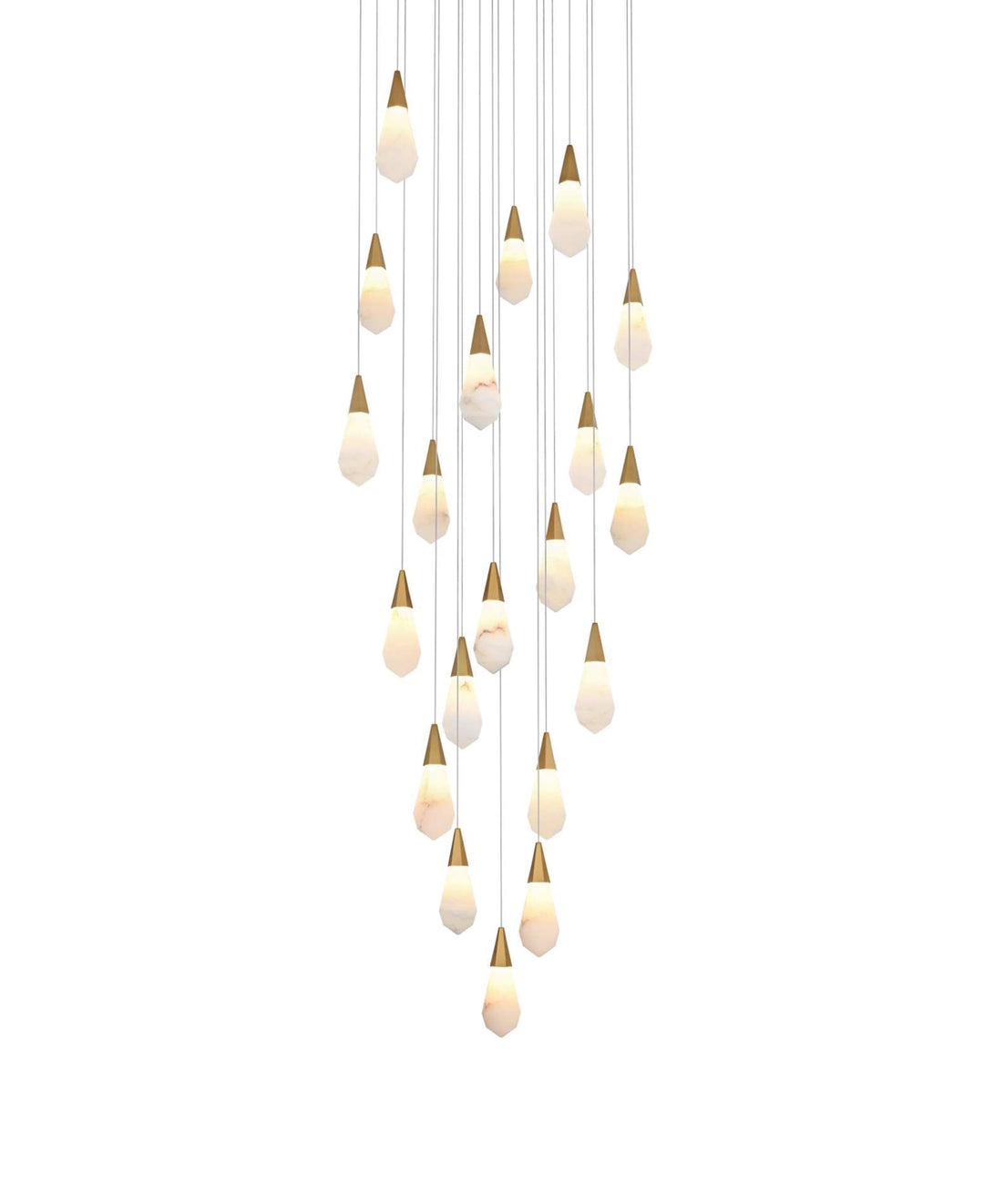 Amora Crystal Chandelier by Elegant - view 32