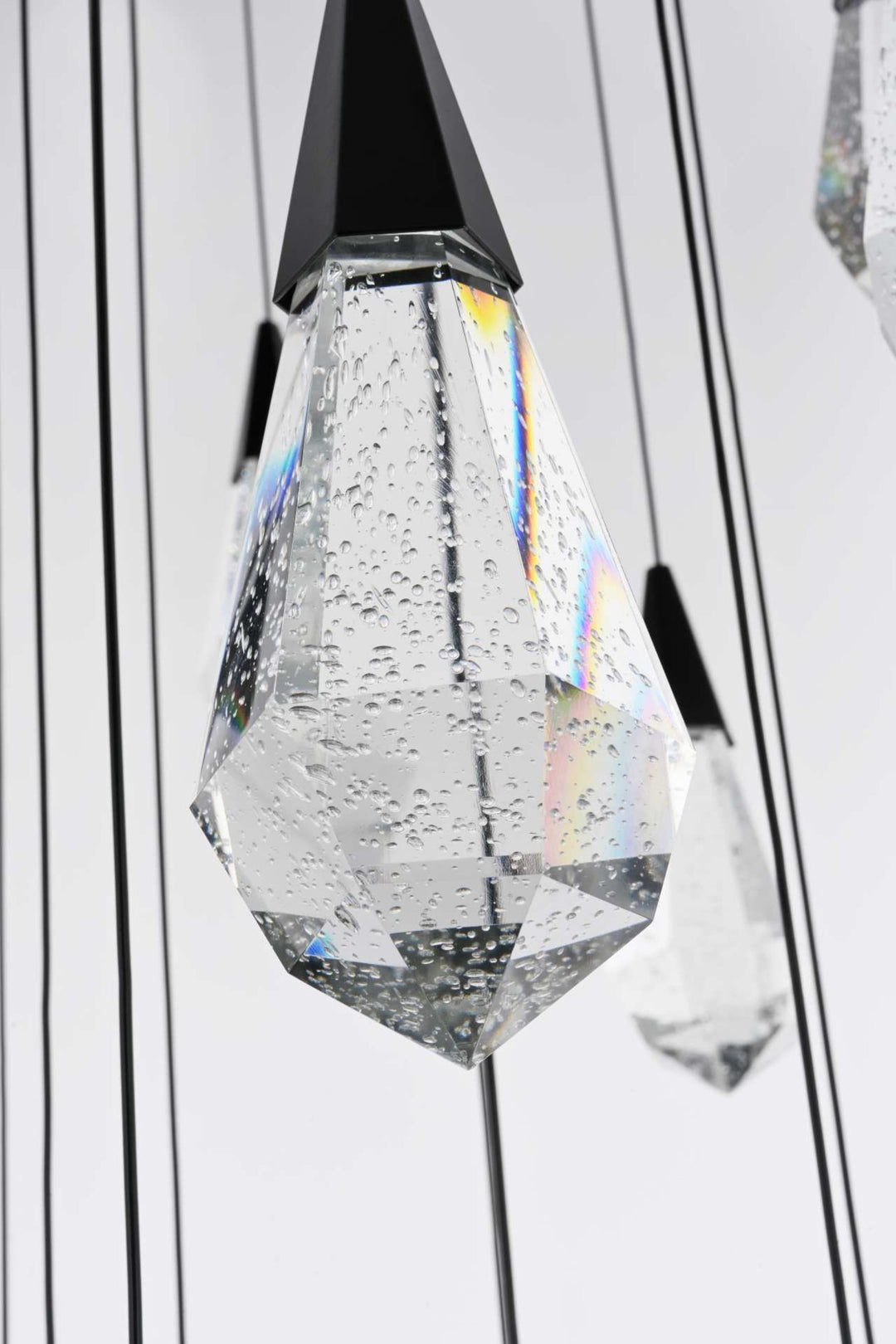 Amora Crystal Chandelier by Elegant - view 39