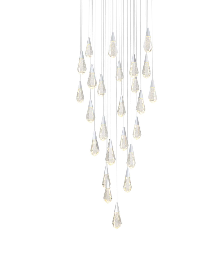 Amora Crystal Chandelier by Elegant - view 50