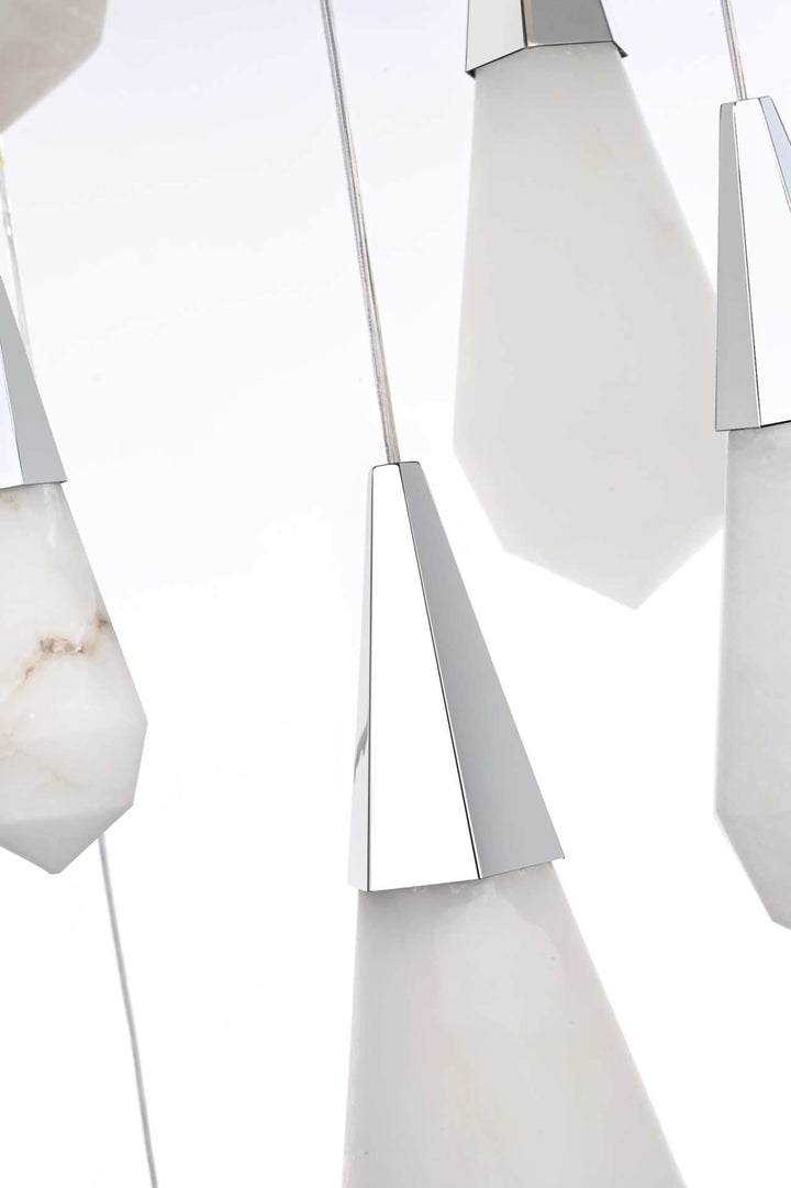Amora Crystal Chandelier by Elegant - view 59