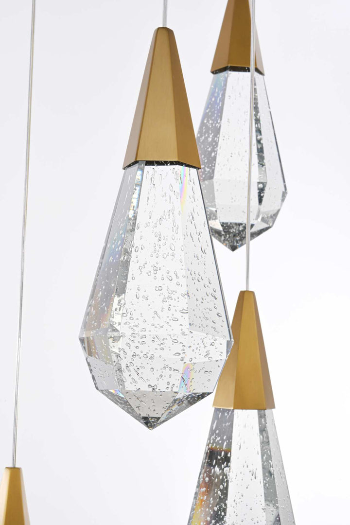Amora Crystal Chandelier by Elegant - view 64
