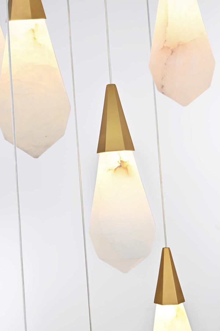 Amora Crystal Chandelier by Elegant - view 70