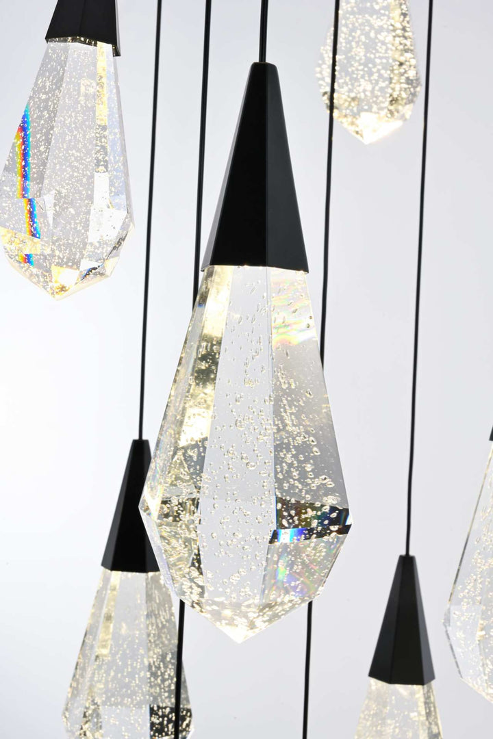 Amora Crystal Chandelier by Elegant - view 75
