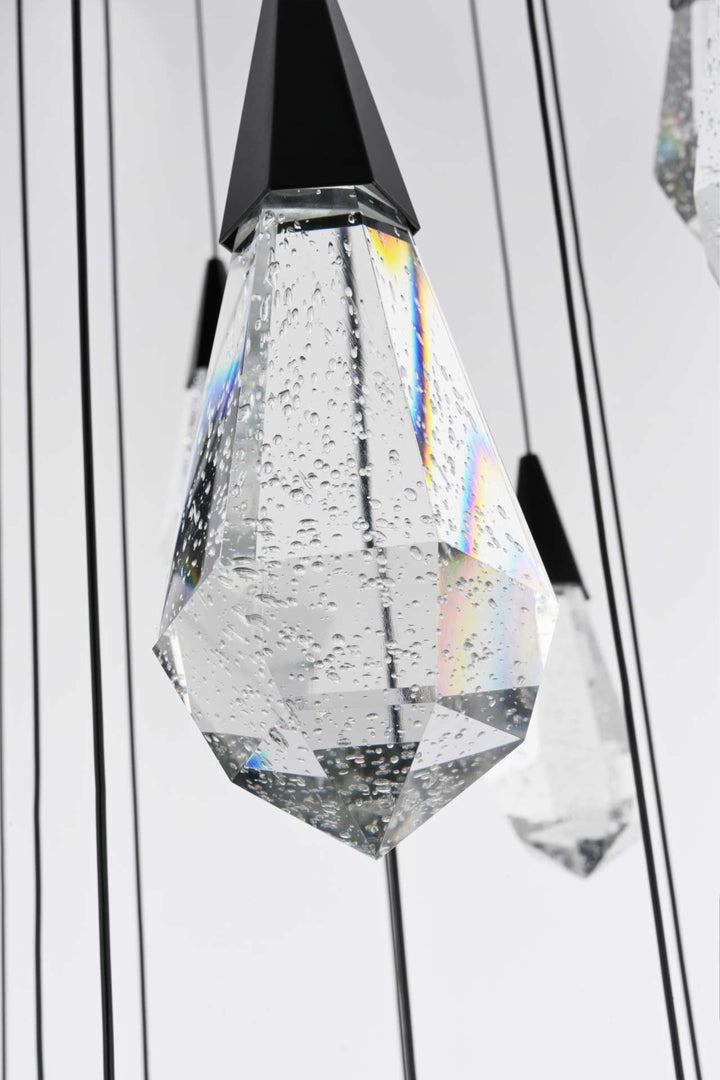 Amora Crystal Chandelier by Elegant - view 76