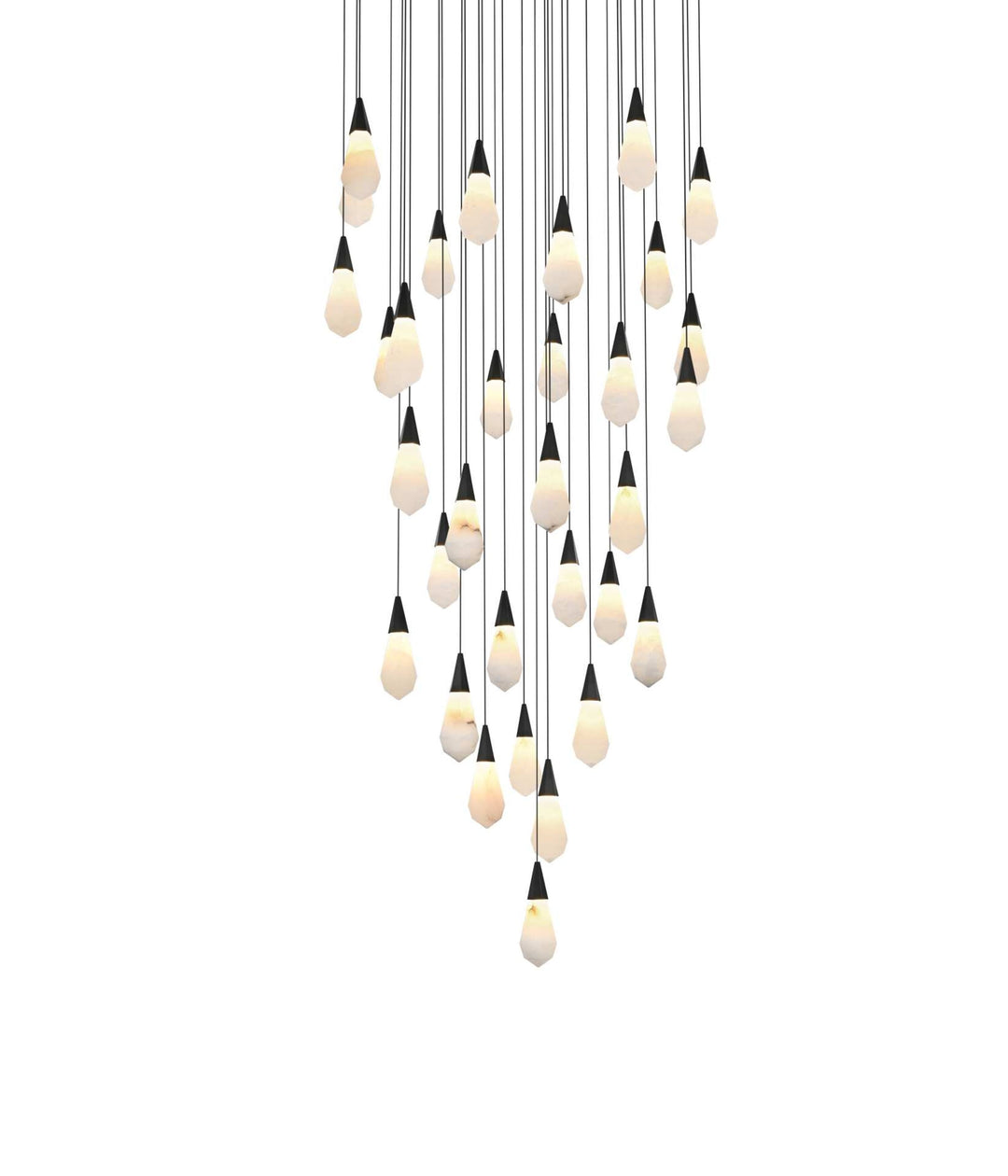 Amora Crystal Chandelier by Elegant - view 80