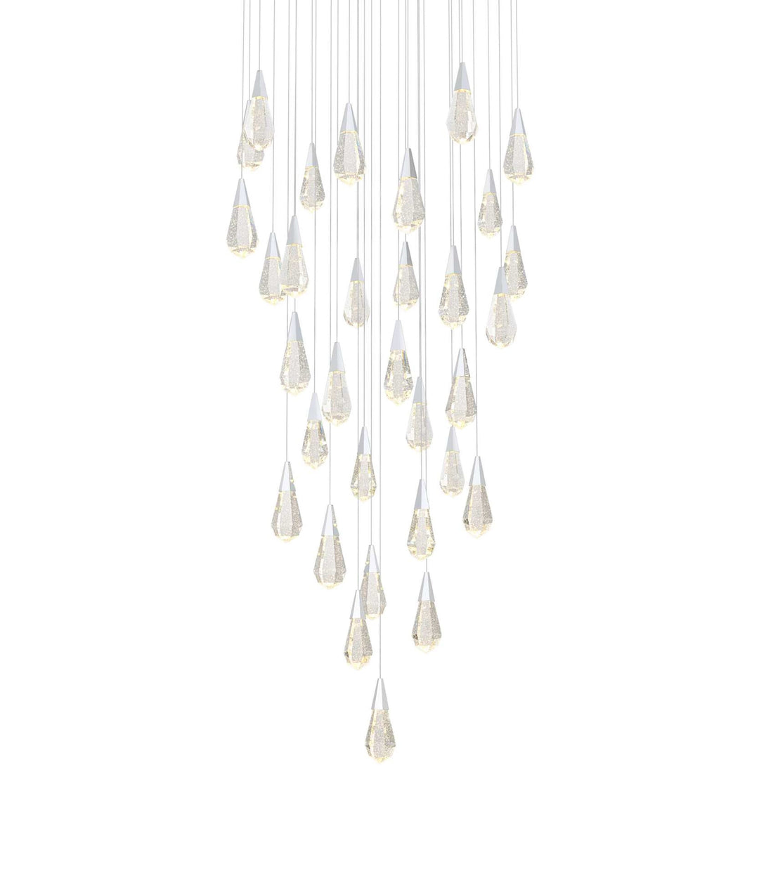 Amora Crystal Chandelier by Elegant - view 86