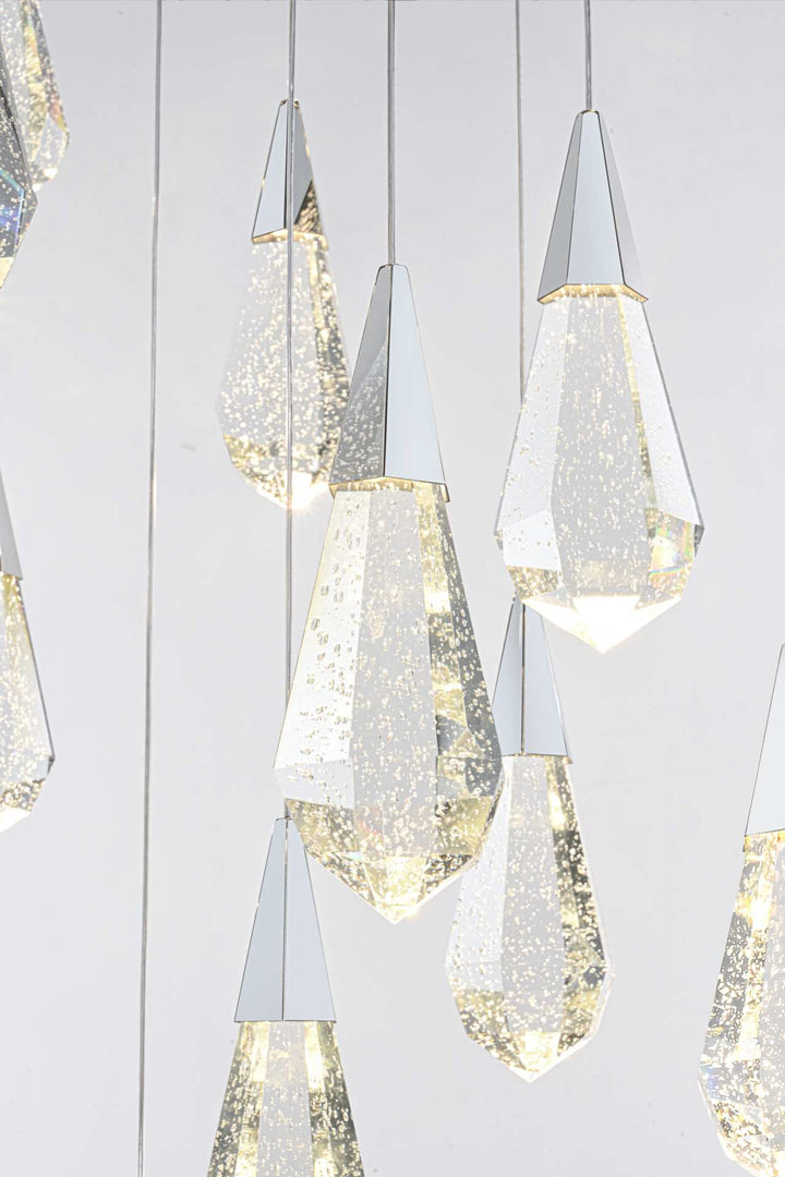 Amora Crystal Chandelier by Elegant - view 87