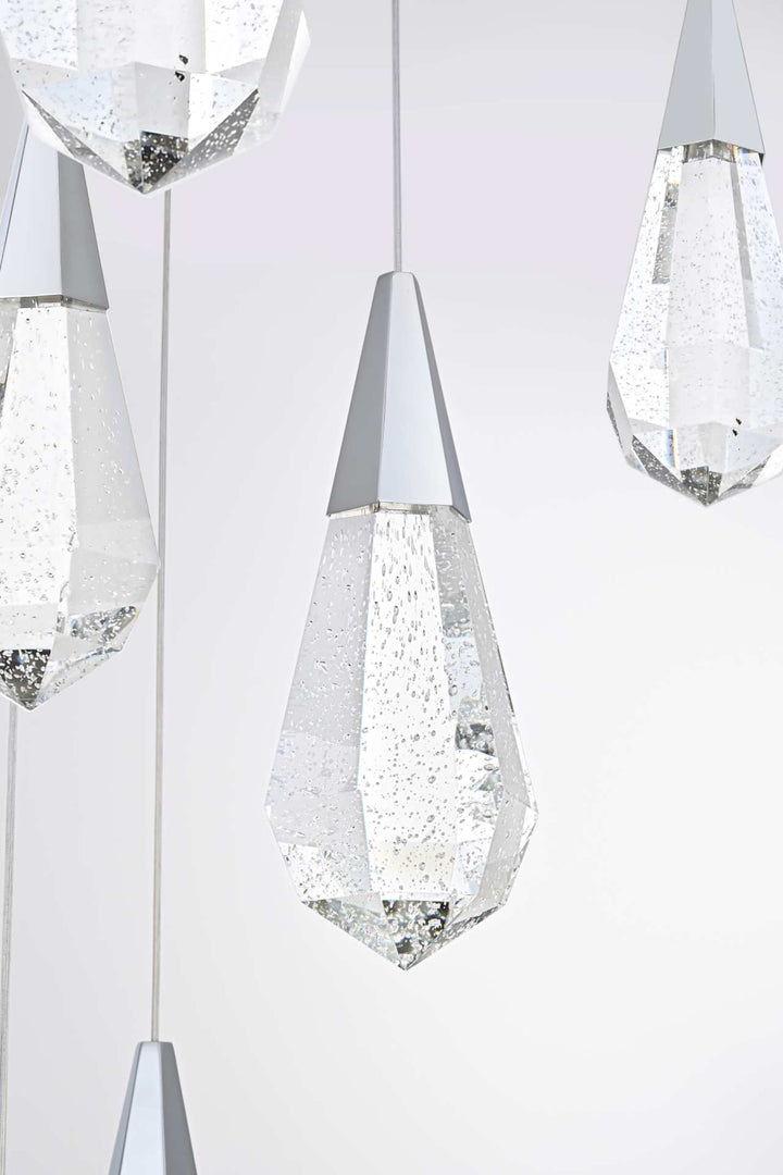 Amora Crystal Chandelier by Elegant - view 90