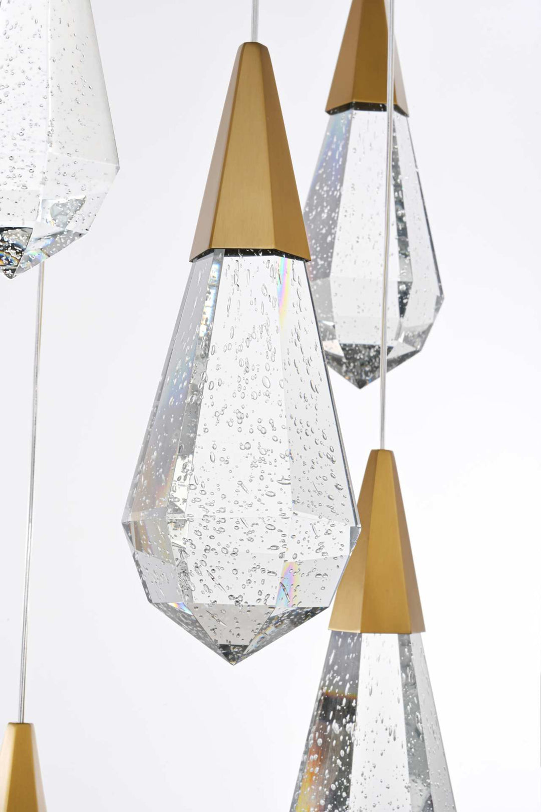 Amora Crystal Chandelier by Elegant - view 100