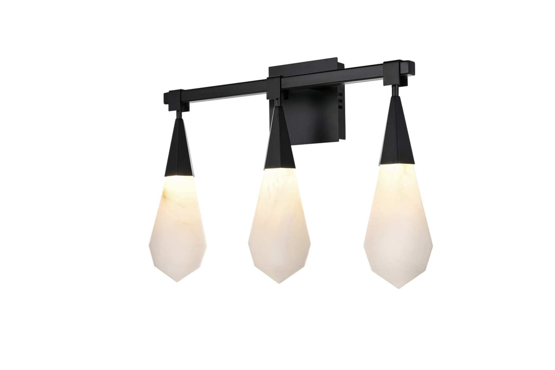 Amora Crystal Wall Sconce by Elegant - view 44
