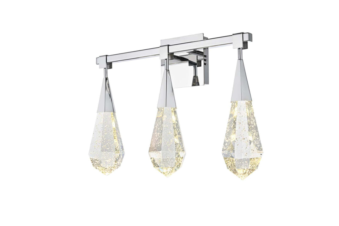 Amora Crystal Wall Sconce by Elegant - view 50