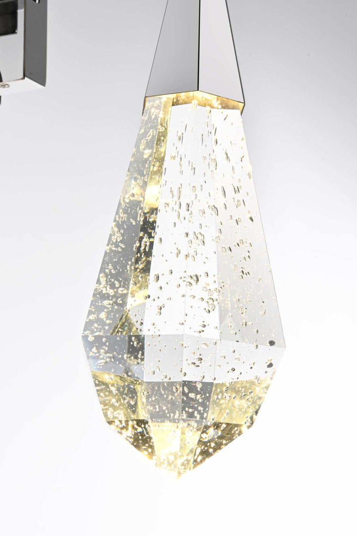 Amora Crystal Wall Sconce by Elegant - view 51