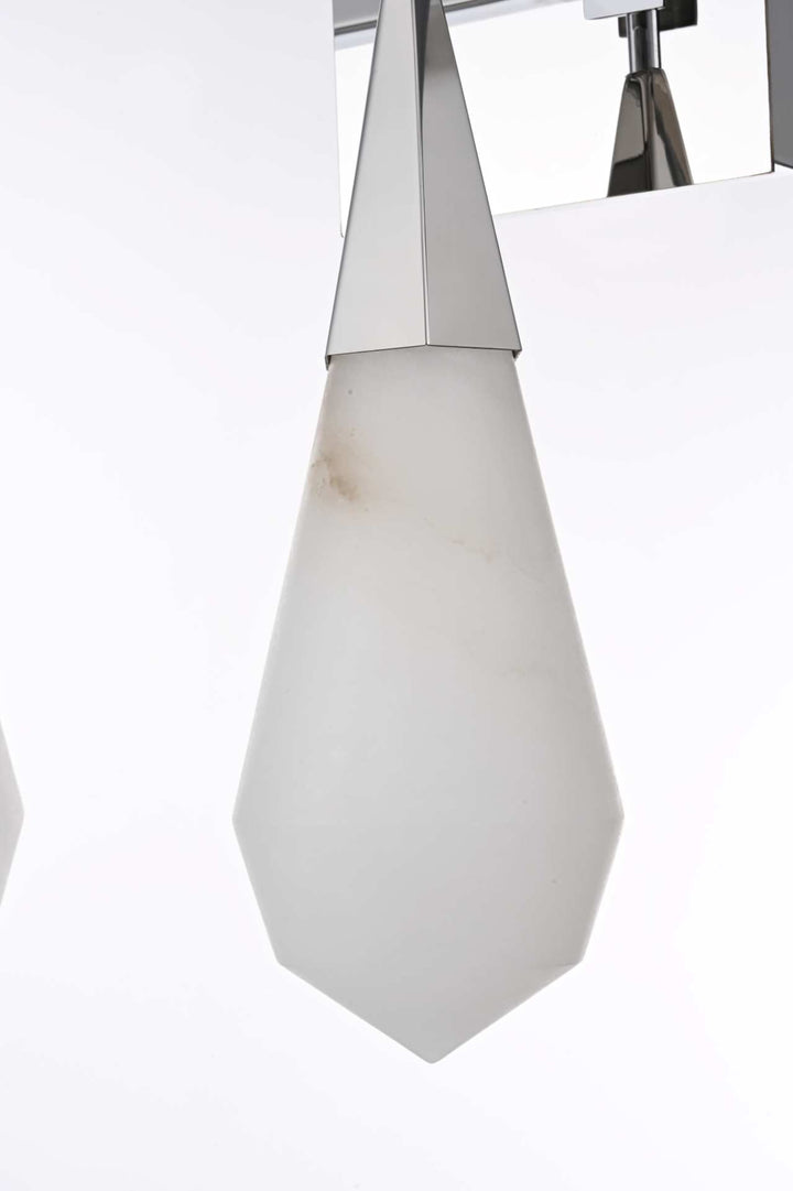 Amora Crystal Wall Sconce by Elegant - view 59
