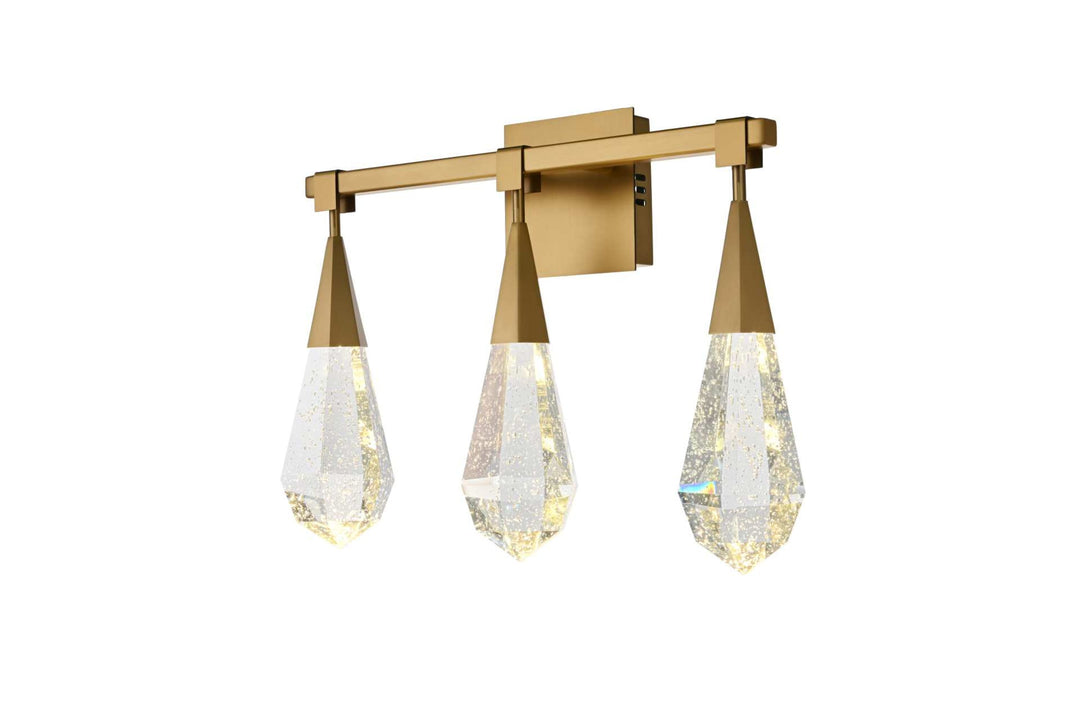 Amora Crystal Wall Sconce by Elegant - view 62