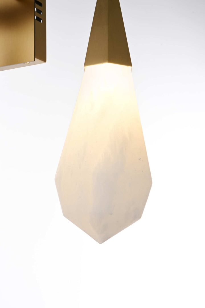 Amora Crystal Wall Sconce by Elegant - view 69