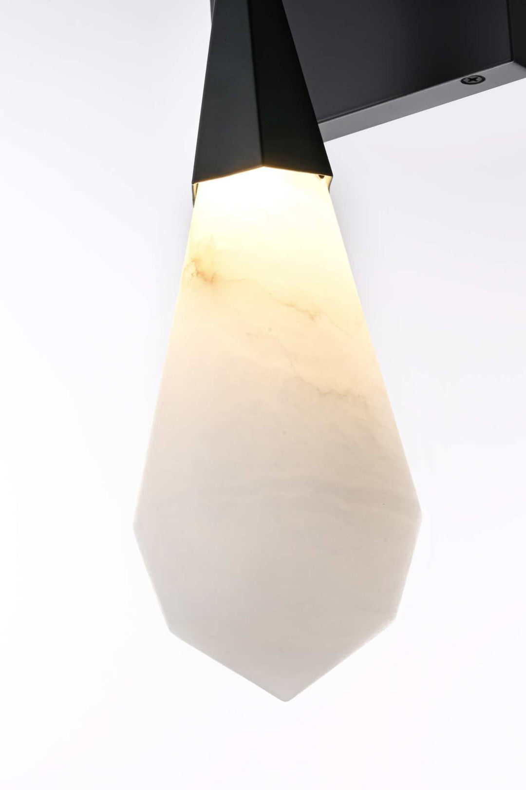 Amora Crystal Wall Sconce by Elegant - view 9