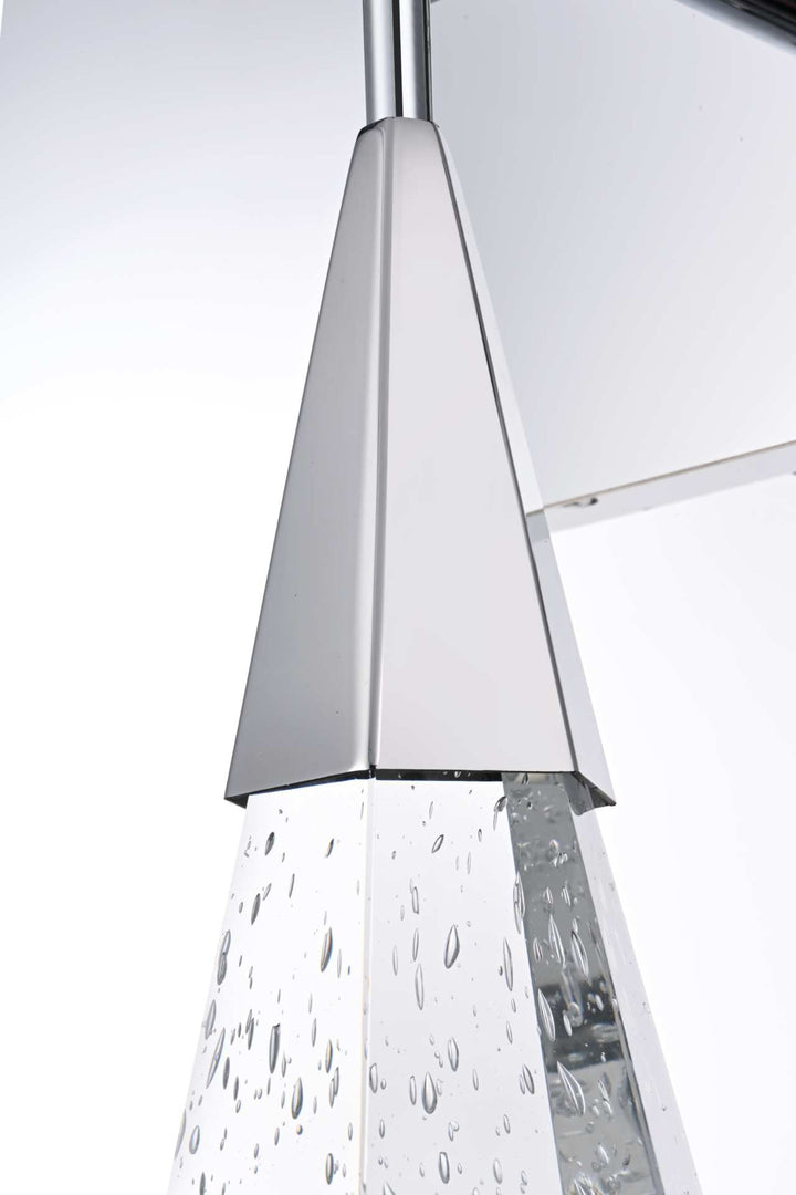 Amora Crystal Wall Sconce by Elegant - view 16