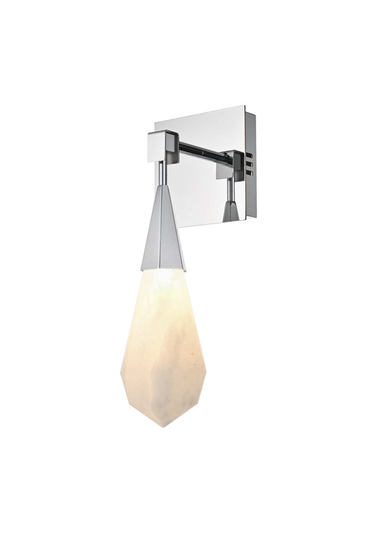 Amora Crystal Wall Sconce by Elegant - view 20