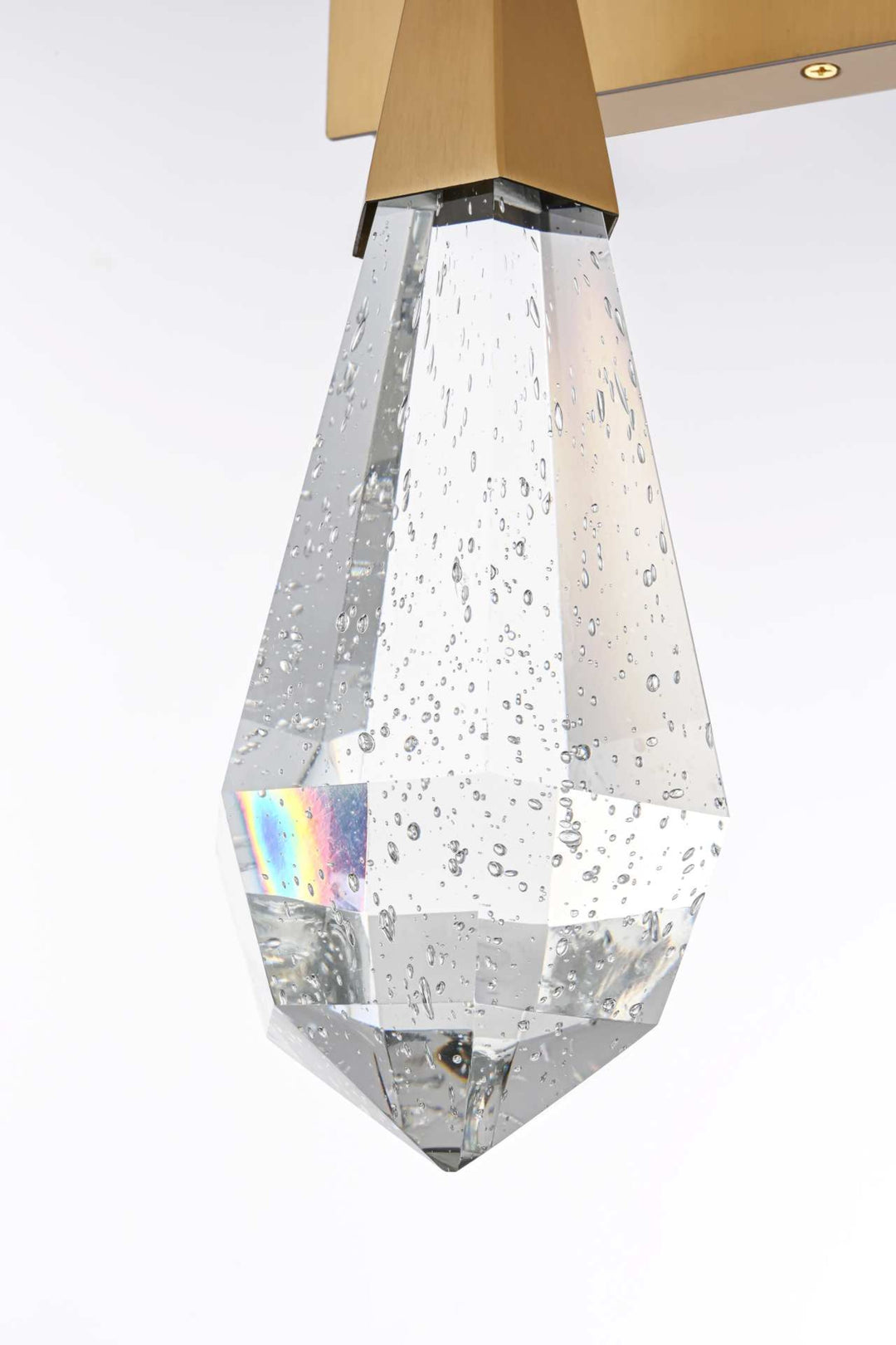 Amora Crystal Wall Sconce by Elegant - view 27