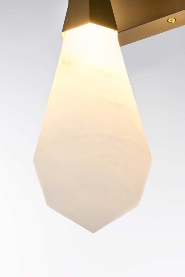 Amora Crystal Wall Sconce by Elegant - view 33