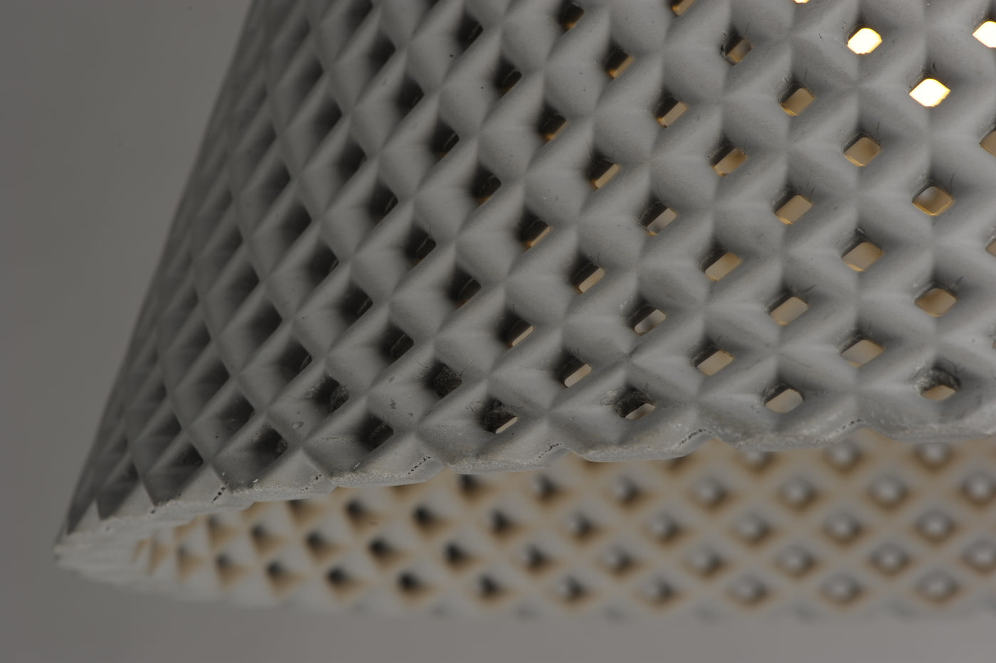 Woven - 1 Light Concrete Pendant