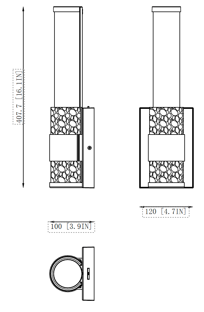 Egon - LED 1 Light Wall Sconce