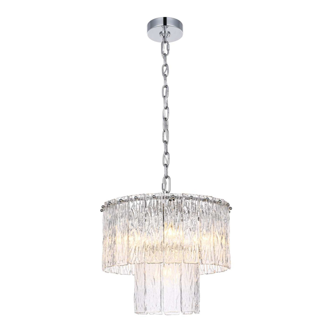 Georgina Chandelier in Chrome by Elegant