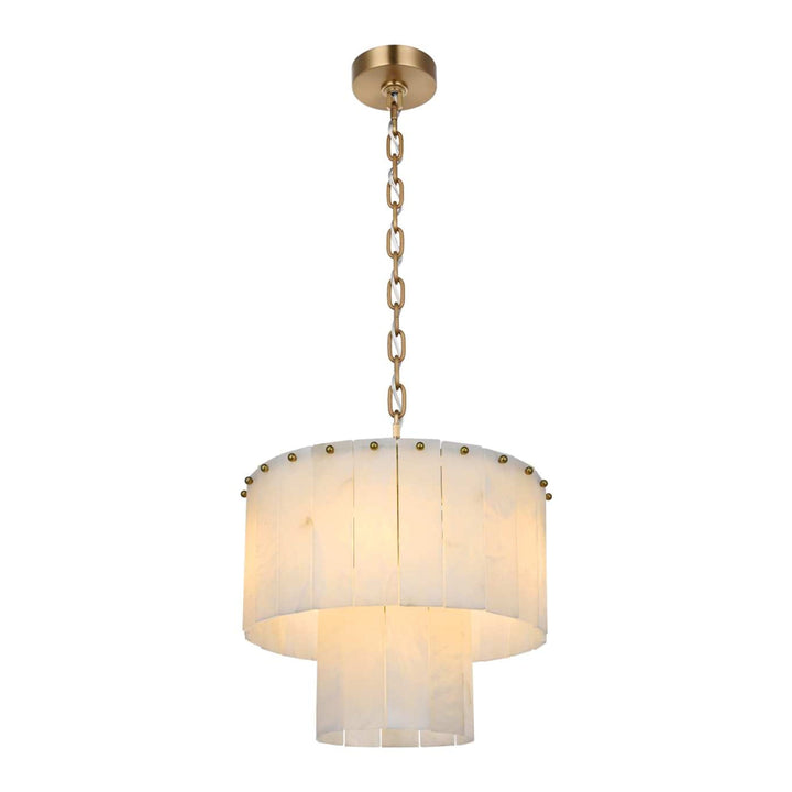 Georgina Chandelier in Satin Gold by Elegant