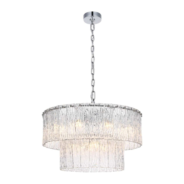 Georgina Chandelier in Chrome by Elegant