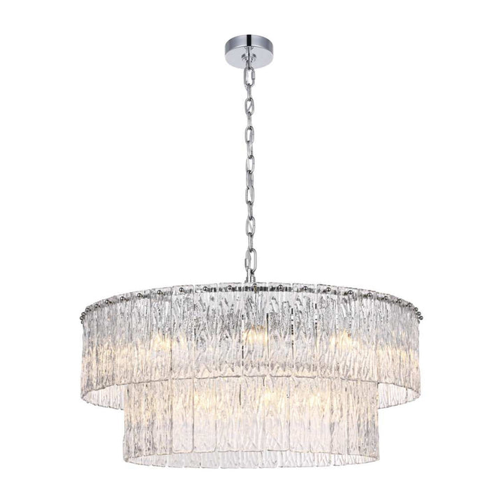 Georgina Chandelier in Chrome by Elegant