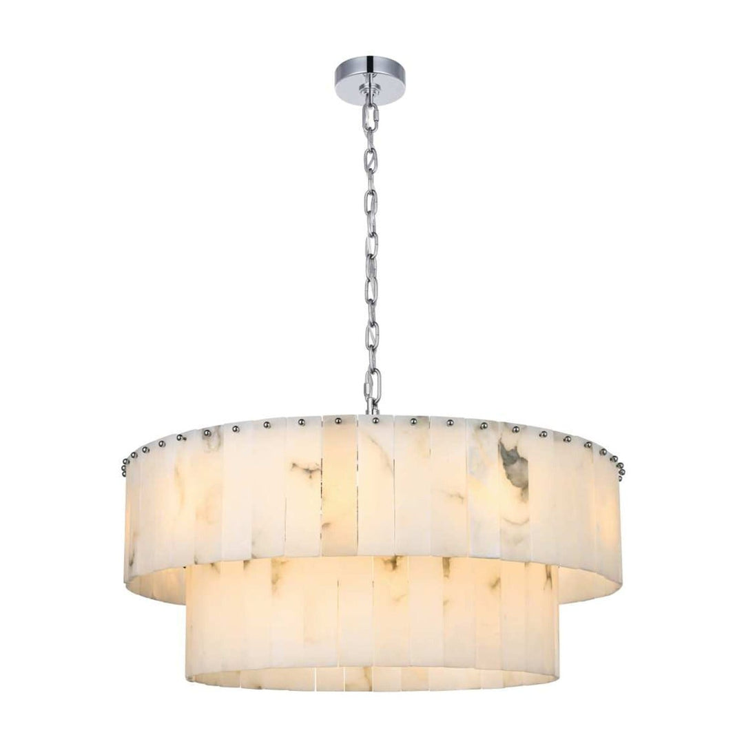 Georgina Chandelier in Chrome by Elegant