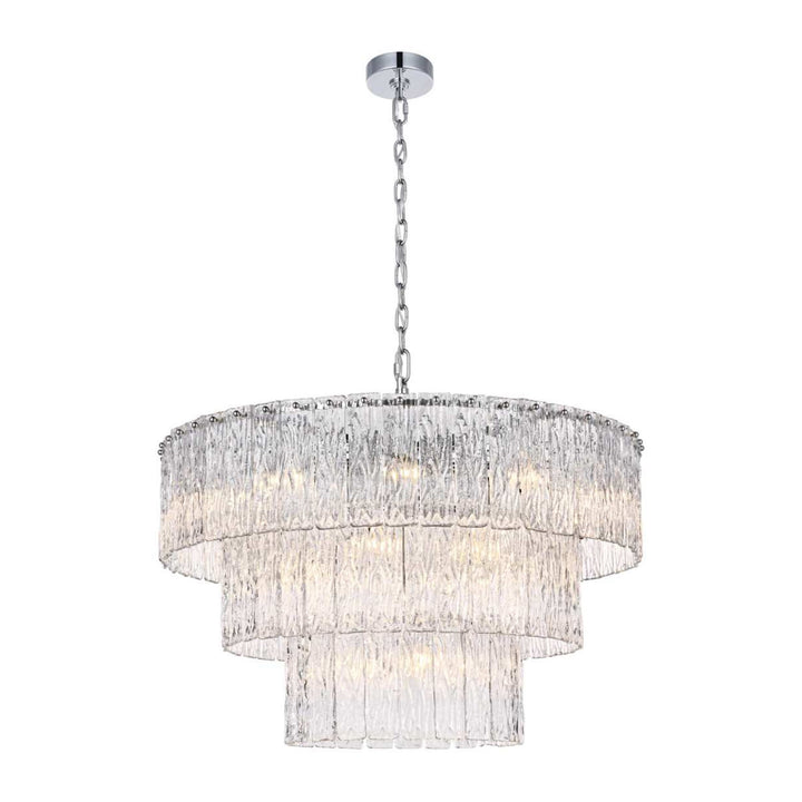 Georgina Chandelier in Chrome by Elegant