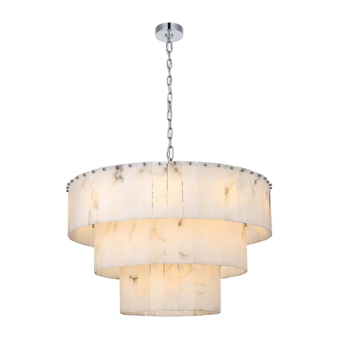 Georgina Chandelier in Chrome by Elegant