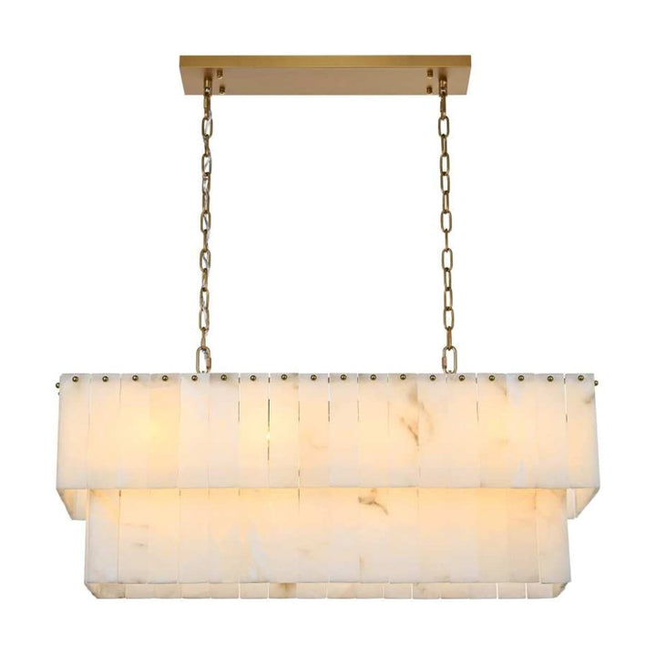 Georgina Chandelier in Satin Gold by Elegant
