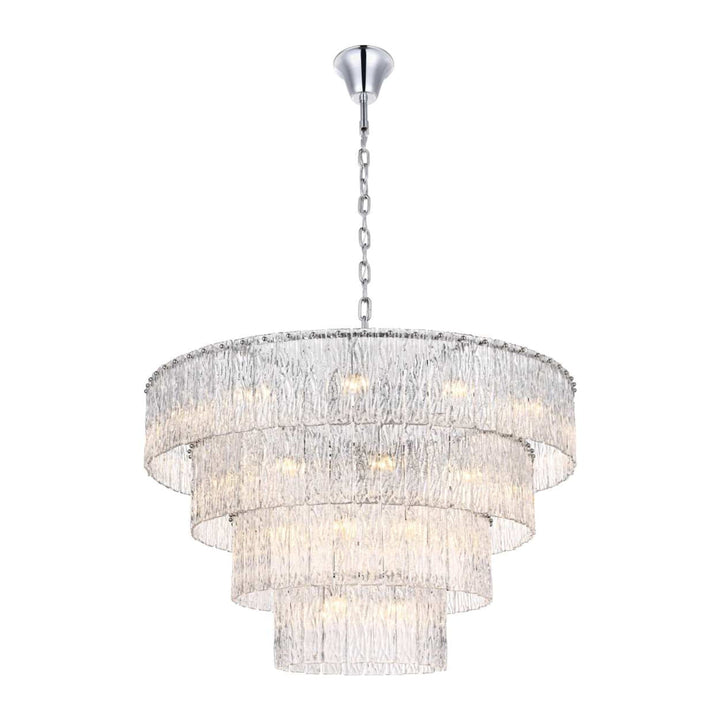 Georgina Chandelier in Chrome by Elegant