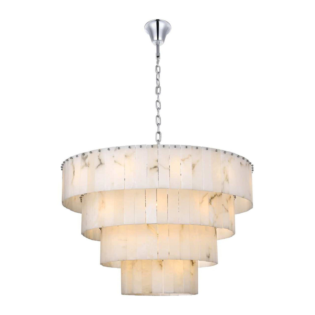 Georgina Chandelier in Chrome by Elegant