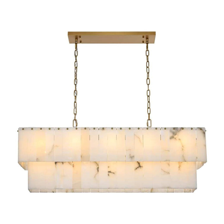 Georgina Chandelier in Satin Gold by Elegant