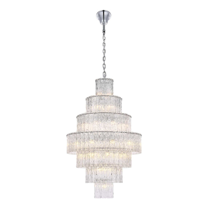 Georgina Chandelier in Chrome by Elegant