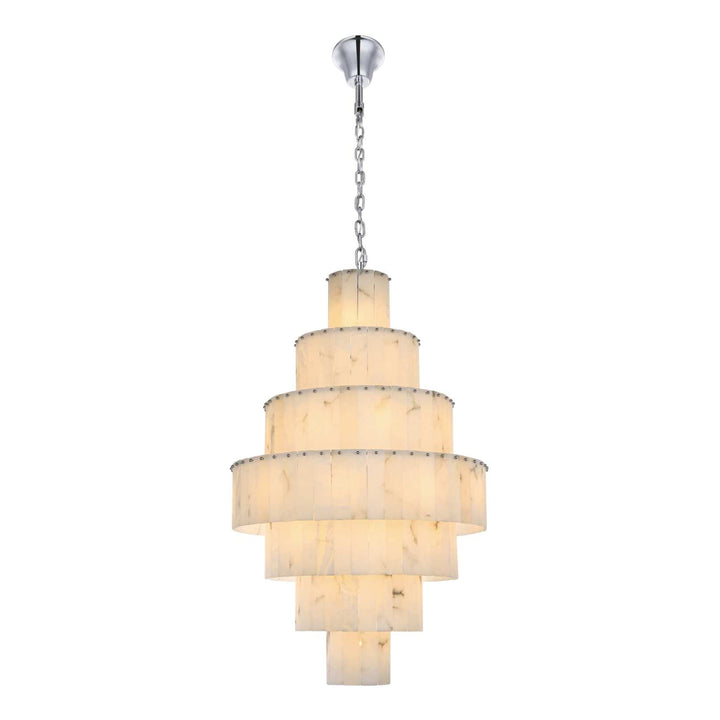 Georgina Chandelier in Chrome by Elegant