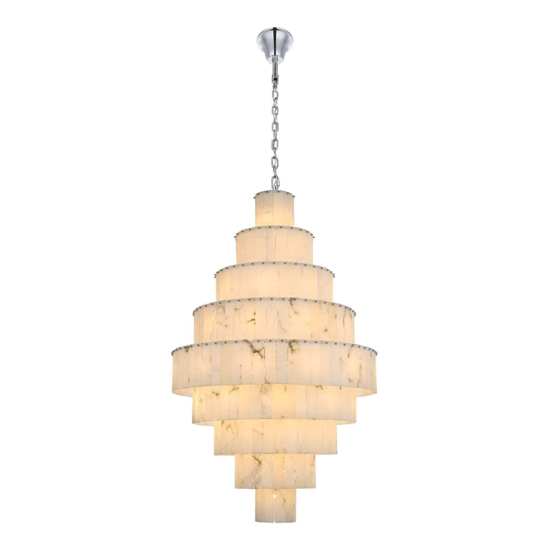 Georgina Chandelier in Chrome by Elegant