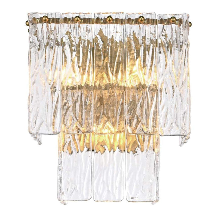 Georgina Wall Sconce in Satin Gold by Elegant