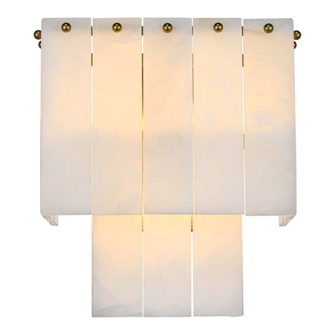Georgina Wall Sconce in Satin Gold by Elegant