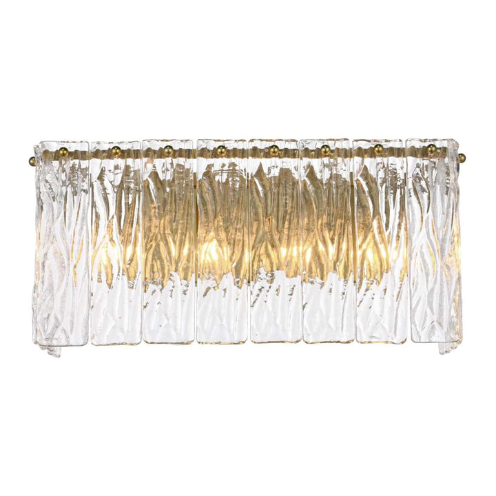 Georgina Wall Sconce in Satin Gold by Elegant