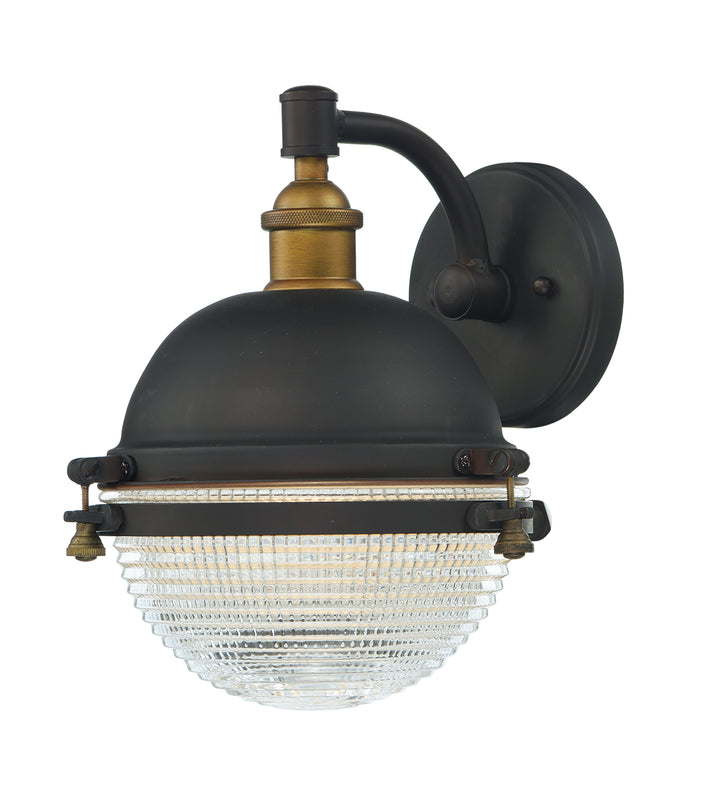 Portside Outdoor Wall Sconce Oil Rubbed Bronze / Antique Brass