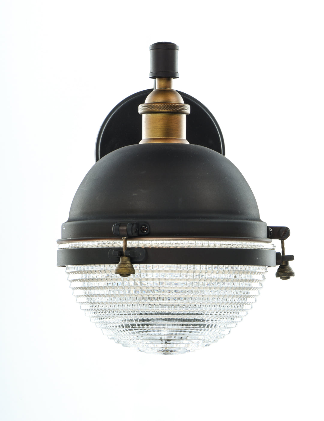 Portside Outdoor Wall Sconce Oil Rubbed Bronze / Antique Brass alternate view