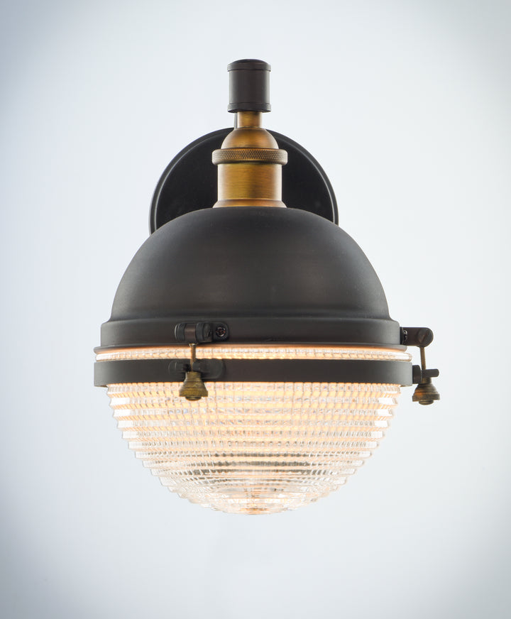 Portside Outdoor Wall Sconce Oil Rubbed Bronze / Antique Brass alternate view