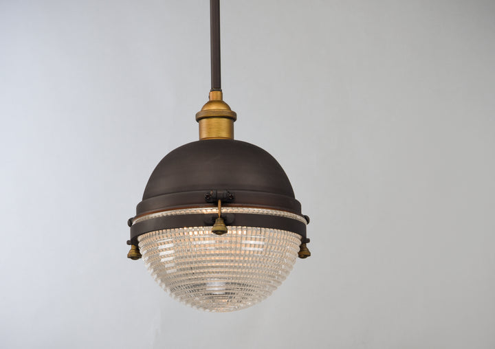 Portside Outdoor Pendant Oil Rubbed Bronze / Antique Brass alternate view