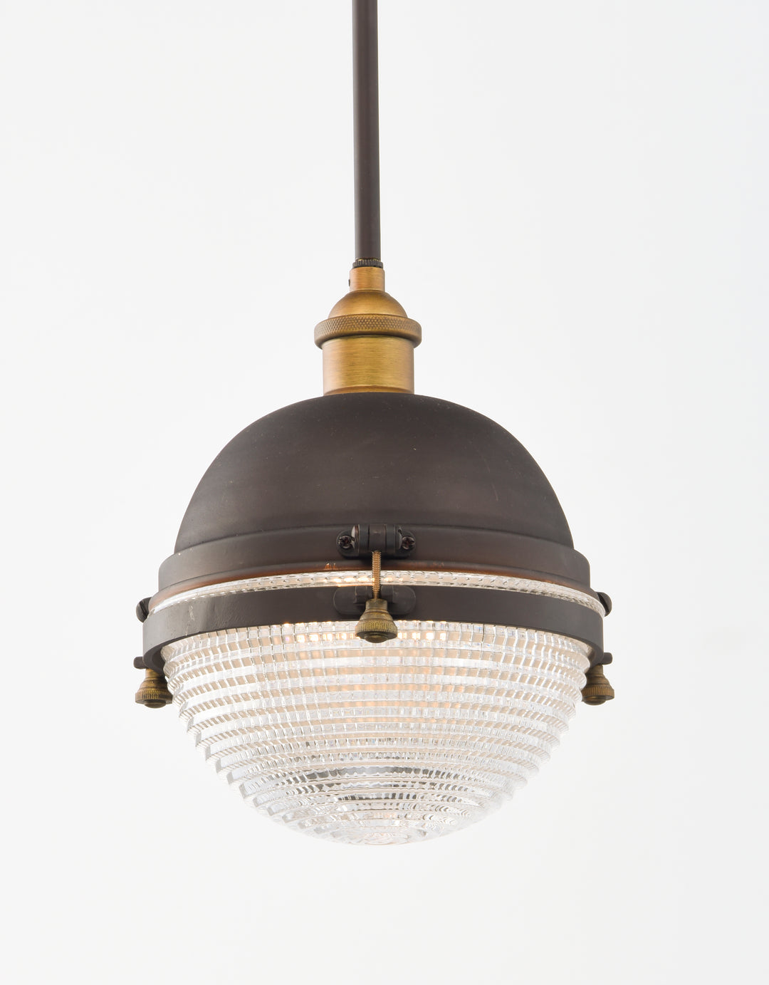 Portside Outdoor Pendant Oil Rubbed Bronze / Antique Brass alternate view